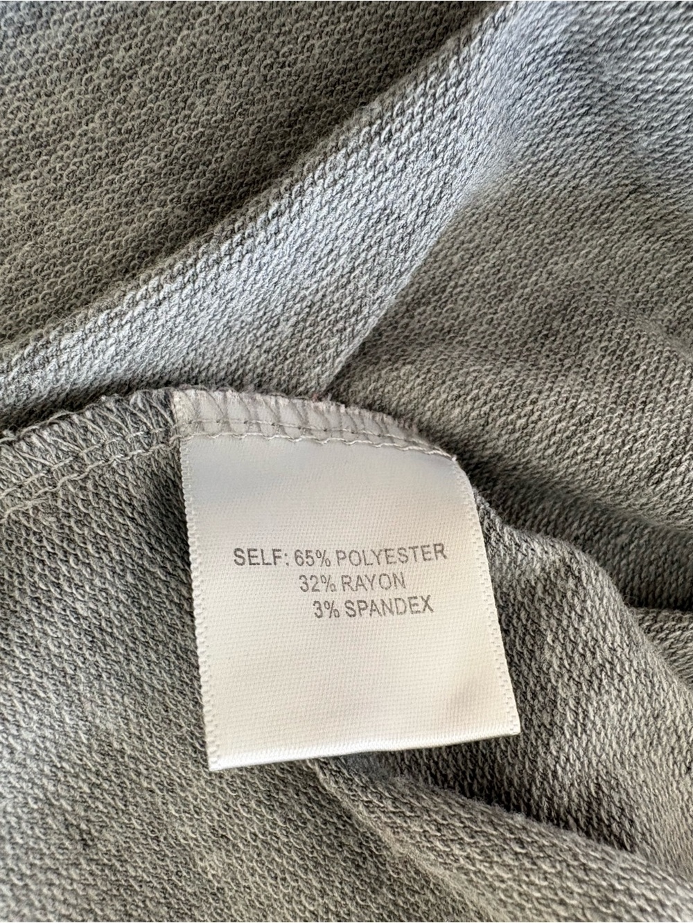 Jane and Delancey Gray Camo Lightweight Pullover Hoodie Size 2X - Picture 5 of 6